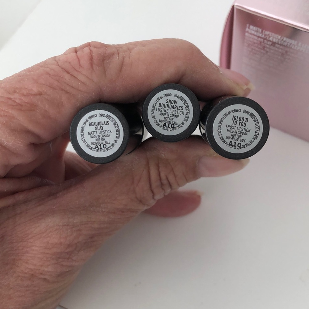 MAC Fireworked Like A Charm Mini Lipstick kit pink - Picture 6 of 7